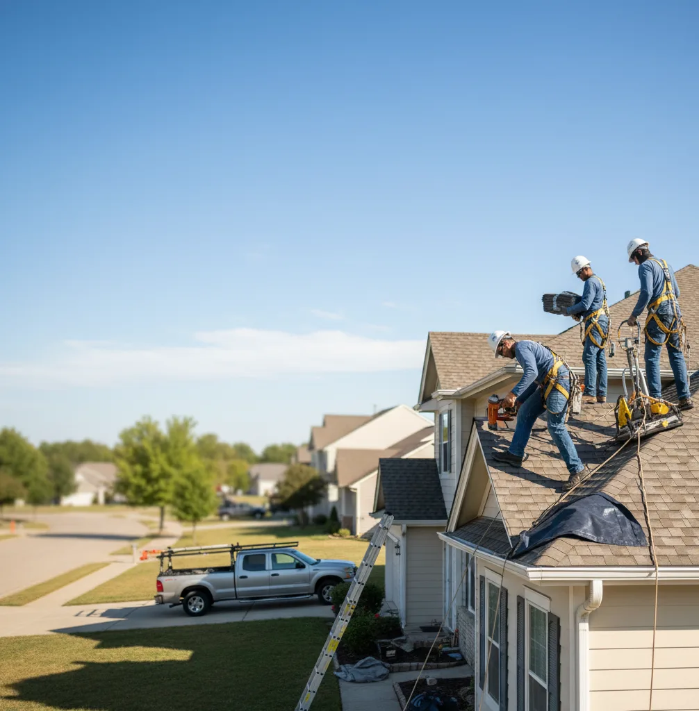 Flat Roof Repair in Benld, IL